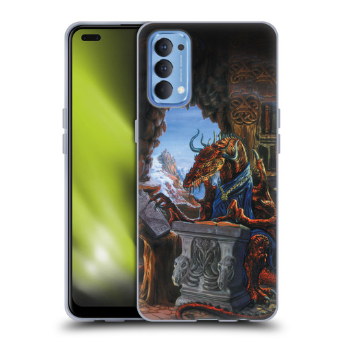 Ed Beard Jr Dragons Ancient Scholar Soft Gel Case for OPPO Reno 4 5G