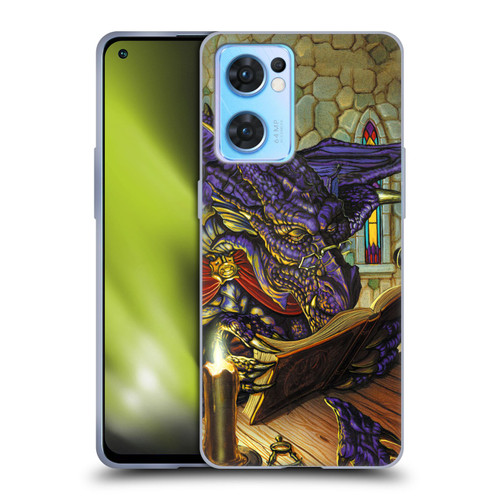 Ed Beard Jr Dragons A Good Book Soft Gel Case for OPPO Reno7 5G / Find X5 Lite