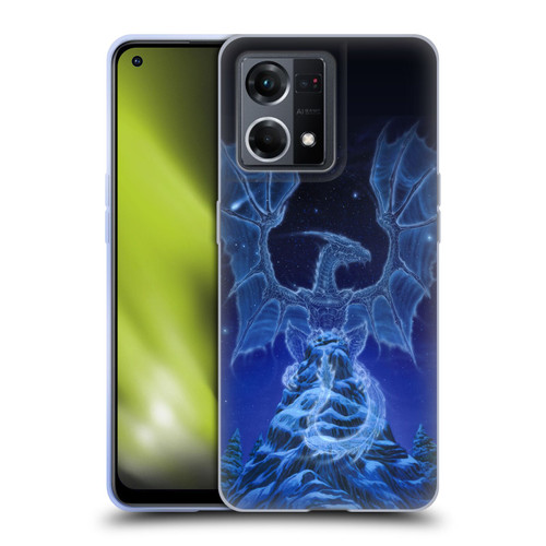 Ed Beard Jr Dragons Winter Spirit Soft Gel Case for OPPO Reno8 4G