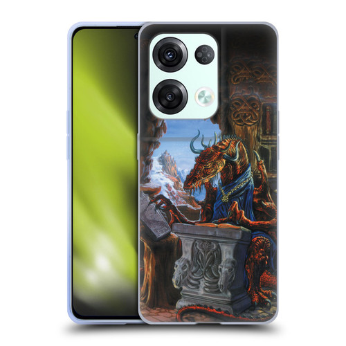 Ed Beard Jr Dragons Ancient Scholar Soft Gel Case for OPPO Reno8 Pro