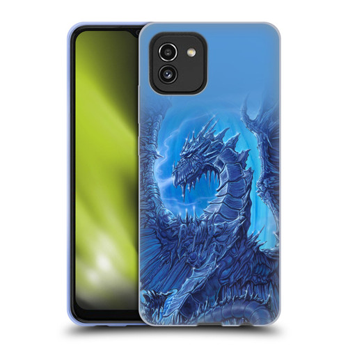 Ed Beard Jr Dragons Glacier Soft Gel Case for Samsung Galaxy A03 (2021)