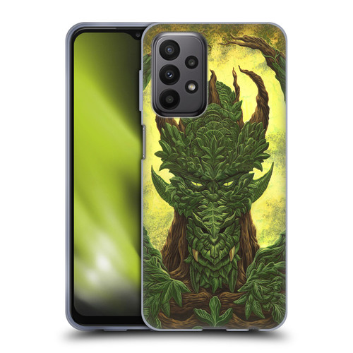 Ed Beard Jr Dragons Green Guardian Greenman Soft Gel Case for Samsung Galaxy A23 / 5G (2022)