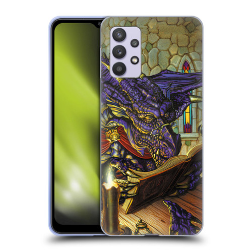 Ed Beard Jr Dragons A Good Book Soft Gel Case for Samsung Galaxy A32 5G / M32 5G (2021)