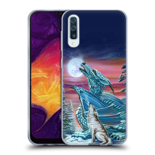 Ed Beard Jr Dragons Moon Song Wolf Moon Soft Gel Case for Samsung Galaxy A50/A30s (2019)