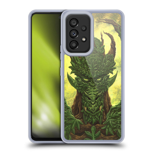 Ed Beard Jr Dragons Green Guardian Greenman Soft Gel Case for Samsung Galaxy A53 5G (2022)