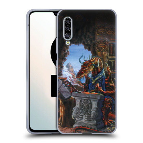 Ed Beard Jr Dragons Ancient Scholar Soft Gel Case for Samsung Galaxy A90 5G (2019)
