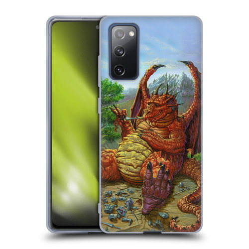 Ed Beard Jr Dragons Lunch With A Toothpick Soft Gel Case for Samsung Galaxy S20 FE / 5G