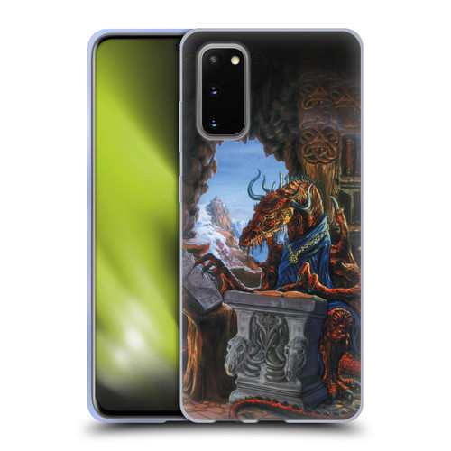 Ed Beard Jr Dragons Ancient Scholar Soft Gel Case for Samsung Galaxy S20 / S20 5G