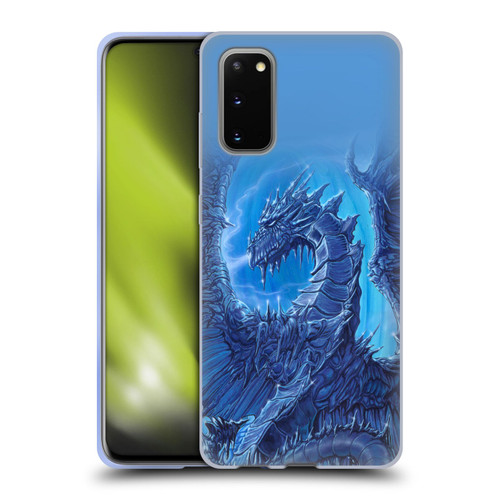 Ed Beard Jr Dragons Glacier Soft Gel Case for Samsung Galaxy S20 / S20 5G