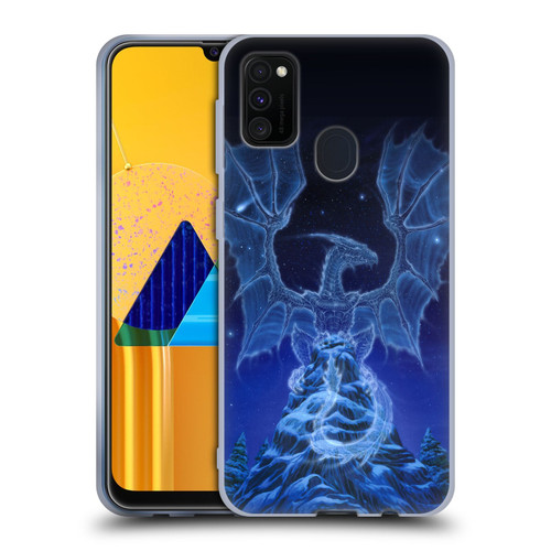 Ed Beard Jr Dragons Winter Spirit Soft Gel Case for Samsung Galaxy M30s (2019)/M21 (2020)