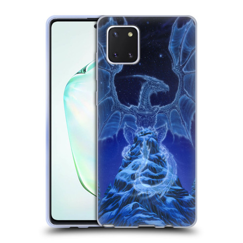 Ed Beard Jr Dragons Winter Spirit Soft Gel Case for Samsung Galaxy Note10 Lite