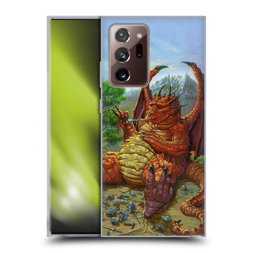 Ed Beard Jr Dragons Lunch With A Toothpick Soft Gel Case for Samsung Galaxy Note20 Ultra / 5G