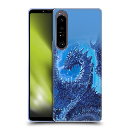 Ed Beard Jr Dragons Glacier Soft Gel Case for Sony Xperia 1 IV