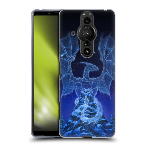 Ed Beard Jr Dragons Winter Spirit Soft Gel Case for Sony Xperia Pro-I