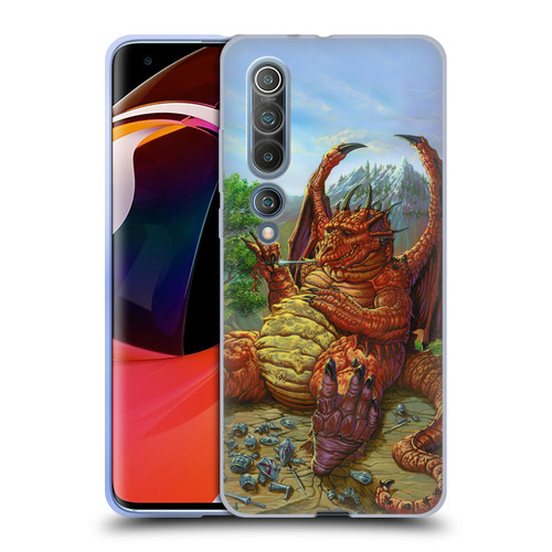 Ed Beard Jr Dragons Lunch With A Toothpick Soft Gel Case for Xiaomi Mi 10 5G / Mi 10 Pro 5G