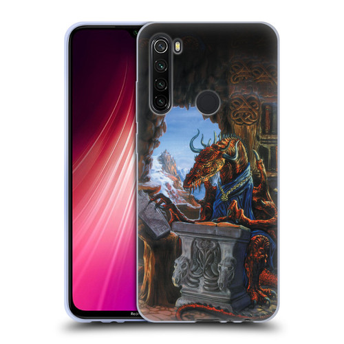 Ed Beard Jr Dragons Ancient Scholar Soft Gel Case for Xiaomi Redmi Note 8T