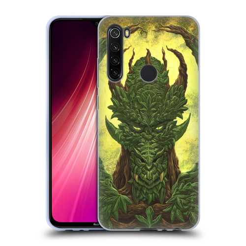 Ed Beard Jr Dragons Green Guardian Greenman Soft Gel Case for Xiaomi Redmi Note 8T