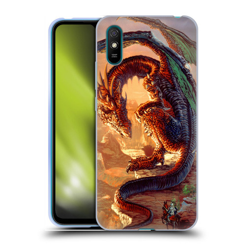 Ed Beard Jr Dragons Bravery Misplaced Soft Gel Case for Xiaomi Redmi 9A / Redmi 9AT