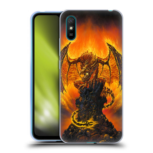 Ed Beard Jr Dragons Harbinger Of Fire Soft Gel Case for Xiaomi Redmi 9A / Redmi 9AT