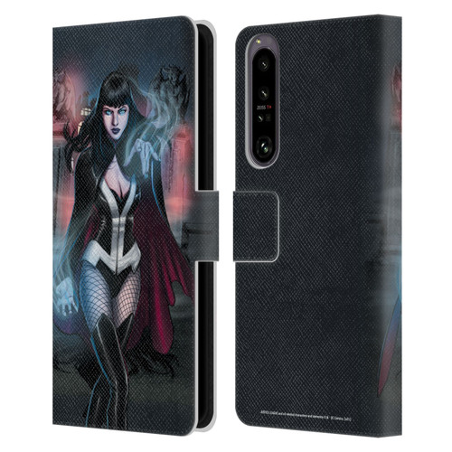 Justice League DC Comics Dark Comic Art Zatanna Futures End #1 Leather Book Wallet Case Cover For Sony Xperia 1 IV