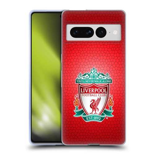 Liverpool Football Club Crest 2 Red Pixel 1 Soft Gel Case for Google Pixel 7 Pro