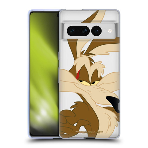Looney Tunes Characters Wile E. Coyote Soft Gel Case for Google Pixel 7 Pro