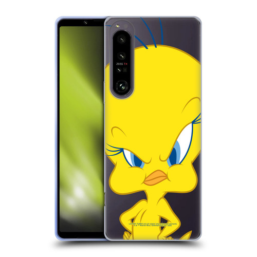 Looney Tunes Characters Tweety Soft Gel Case for Sony Xperia 1 IV