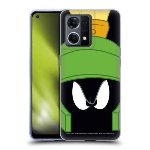 Looney Tunes Full Face Marvin The Martian Soft Gel Case for OPPO Reno8 4G