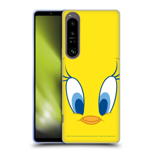 Looney Tunes Full Face Tweety Soft Gel Case for Sony Xperia 1 IV