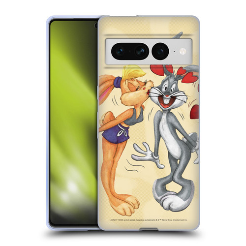 Looney Tunes Season Bugs Bunny And Lola Bunny Soft Gel Case for Google Pixel 7 Pro