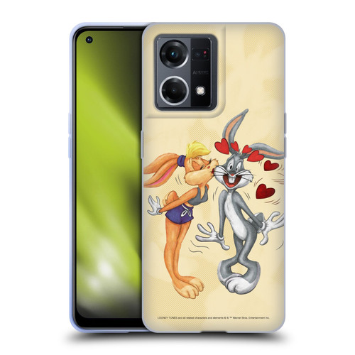 Looney Tunes Season Bugs Bunny And Lola Bunny Soft Gel Case for OPPO Reno8 4G