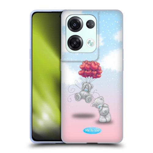 Me To You Classic Tatty Teddy Heart Balloons Soft Gel Case for OPPO Reno8 Pro