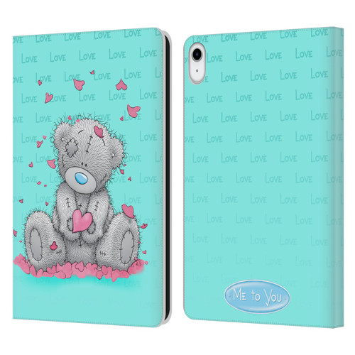 Me To You Classic Tatty Teddy Love Leather Book Wallet Case Cover For Apple iPad 10.9 (2022)