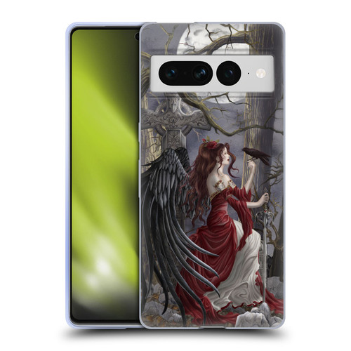 Nene Thomas Deep Forest Dark Angel Fairy With Raven Soft Gel Case for Google Pixel 7 Pro
