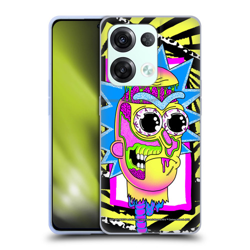 Rick And Morty Season 1 & 2 Graphics Rick Soft Gel Case for OPPO Reno8 Pro