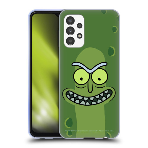 Rick And Morty Season 3 Graphics Pickle Rick Soft Gel Case for Samsung Galaxy A13 (2022)