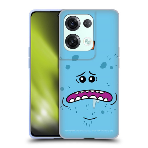 Rick And Morty Season 4 Graphics Mr. Meeseeks Soft Gel Case for OPPO Reno8 Pro