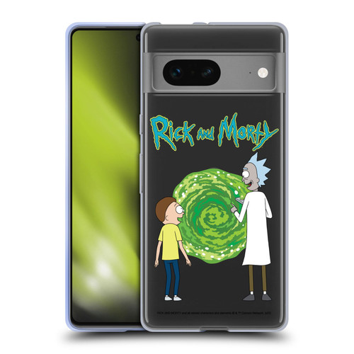 Rick And Morty Season 5 Graphics Character Art Soft Gel Case for Google Pixel 7