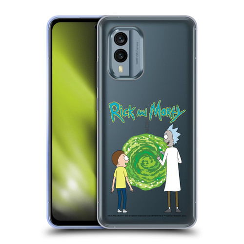 Rick And Morty Season 5 Graphics Character Art Soft Gel Case for Nokia X30