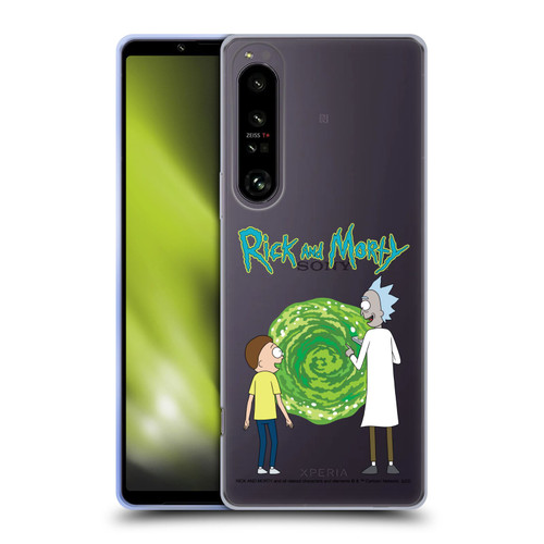 Rick And Morty Season 5 Graphics Character Art Soft Gel Case for Sony Xperia 1 IV