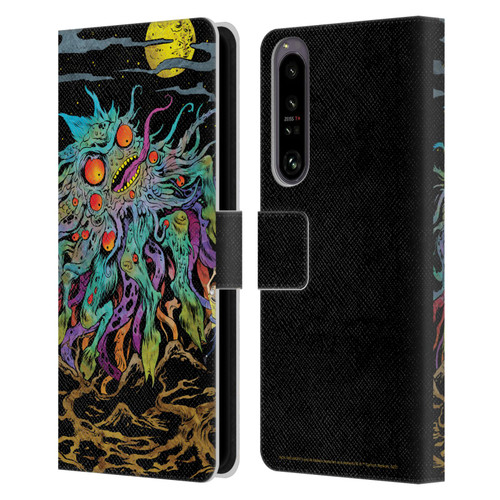 Rick And Morty Season 1 & 2 Graphics The Dunrick Horror Leather Book Wallet Case Cover For Sony Xperia 1 IV
