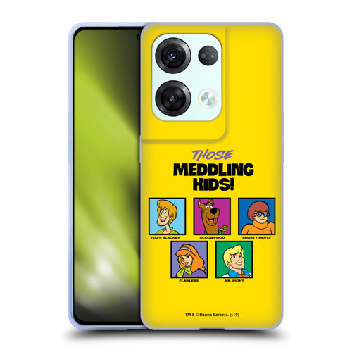 Scooby-Doo Mystery Inc. Meddling Kids Soft Gel Case for OPPO Reno8 Pro