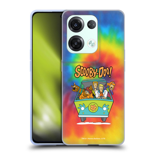 Scooby-Doo Mystery Inc. Tie Dye Soft Gel Case for OPPO Reno8 Pro