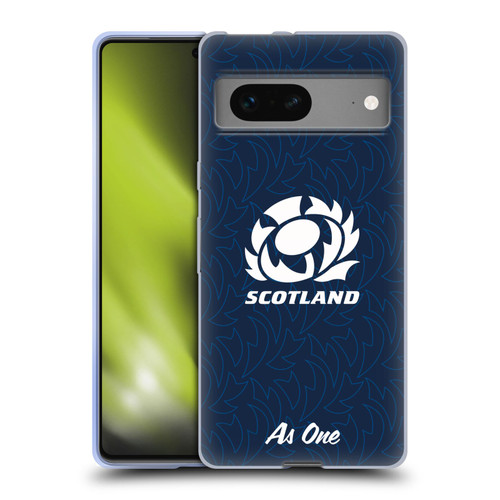 Scotland Rugby Graphics Pattern Soft Gel Case for Google Pixel 7
