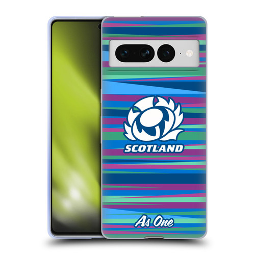 Scotland Rugby Graphics Training Pattern Soft Gel Case for Google Pixel 7 Pro