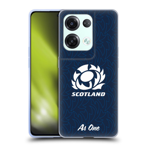 Scotland Rugby Graphics Pattern Soft Gel Case for OPPO Reno8 Pro