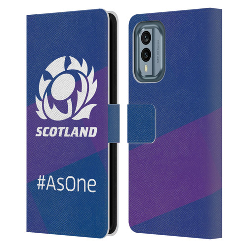 Scotland Rugby Logo 2 As One Leather Book Wallet Case Cover For Nokia X30