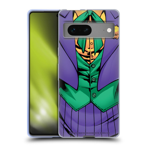 The Joker DC Comics Character Art New 52 Costume Soft Gel Case for Google Pixel 7
