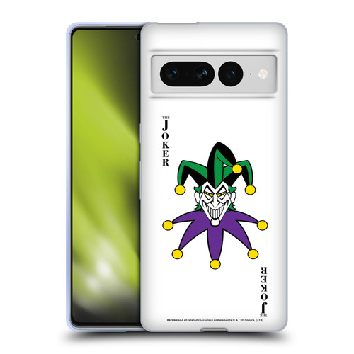 The Joker DC Comics Character Art Card Soft Gel Case for Google Pixel 7 Pro