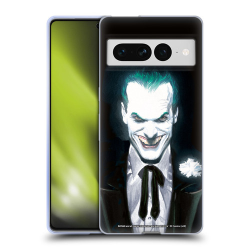 The Joker DC Comics Character Art The Greatest Stories Ever Told Soft Gel Case for Google Pixel 7 Pro